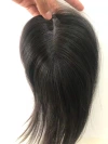 Ladies' Swiss Network Small area skin-like scalp hair replacement tablets in stock, with side-swept bangs that can be trimmed into real hair Application Scenario